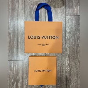 Louis Vuitton EMPTY gift box & bag